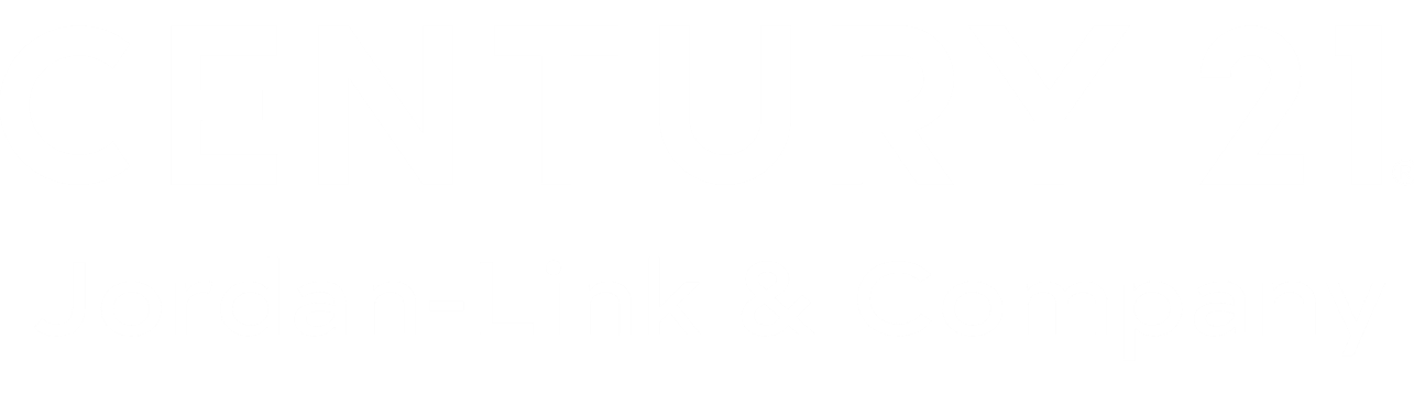 Century 21 Jordan-Link & Co. White Logo